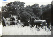 Maurice & Bob with tractors